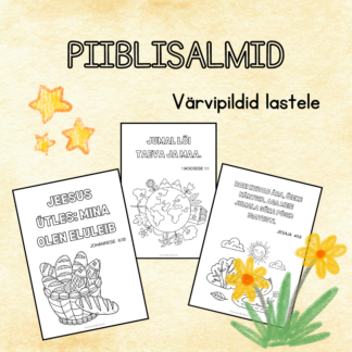 värvipildid, Piiblisalmid lastele, joonistamine, kristlus, usk, lapsed