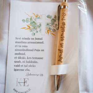 Pastakas “Jumal on armastus"